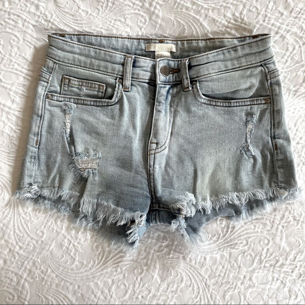 H&M Cut-off Distressed Jean Shorts